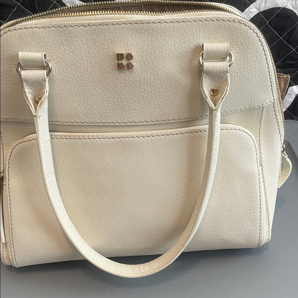 Kate Spade Cream Satchel Bag